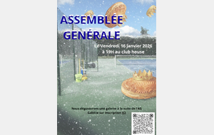 ASSEMBLÉE GÉNÉRALE DU CLUB